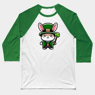 St Patrick's day bunny Baseball T-Shirt